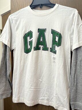GAP Kids (Boys) Labeled Long-Sleeve T Top XL sz 12 NEW, NWT